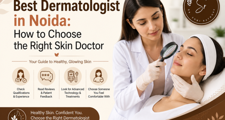 Best Dermatologist in Noida: How to Choose the Right Skin Doctor