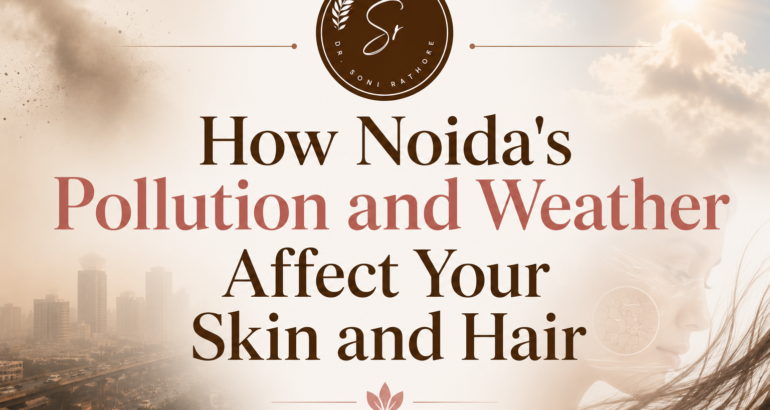 How Noida’s Pollution and Weather Affect Your Skin and Hair