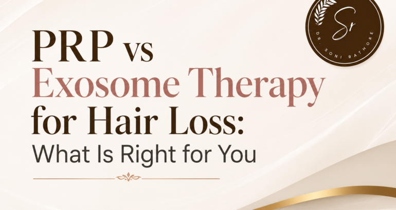 PRP vs Exosome Therapy for Hair Loss: What Is Right for You