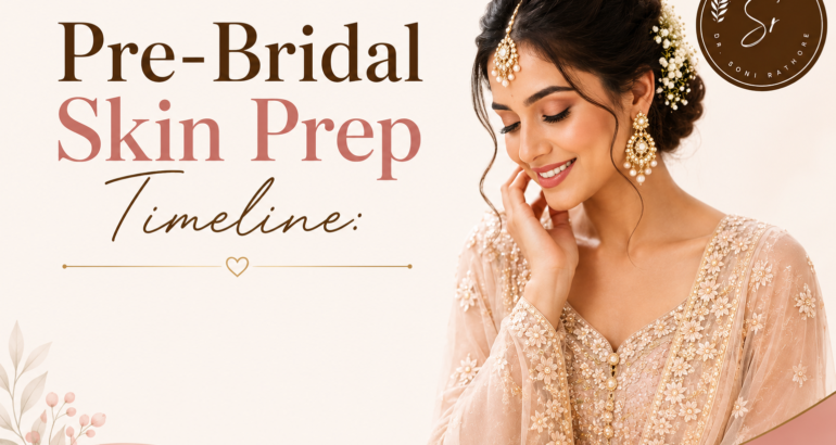 Pre-Bridal Skin Prep Timeline: What to Start and When