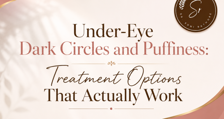 Under-Eye Dark Circles and Puffiness: Treatment Options That Actually Work